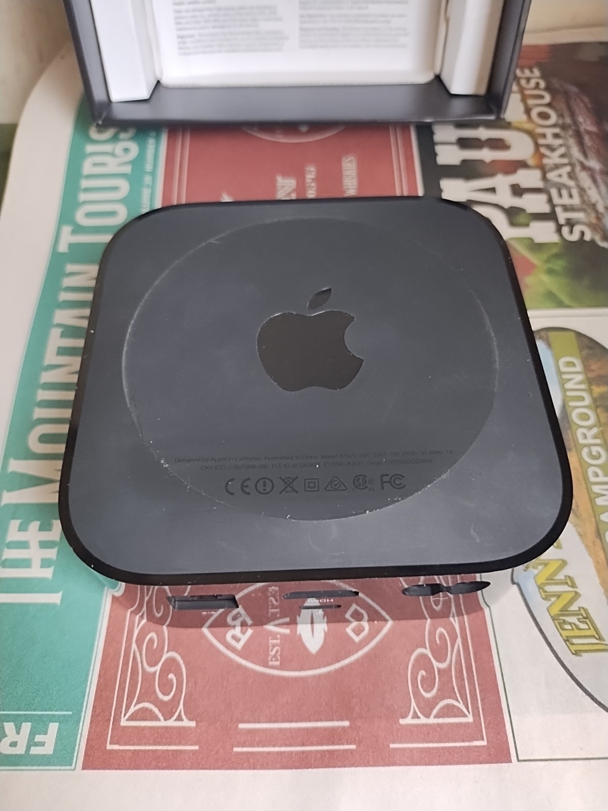 Apple TV HD 4th Gen A1625 MR912LL/A 2GB RAM 32GB w/Power Cord~Working