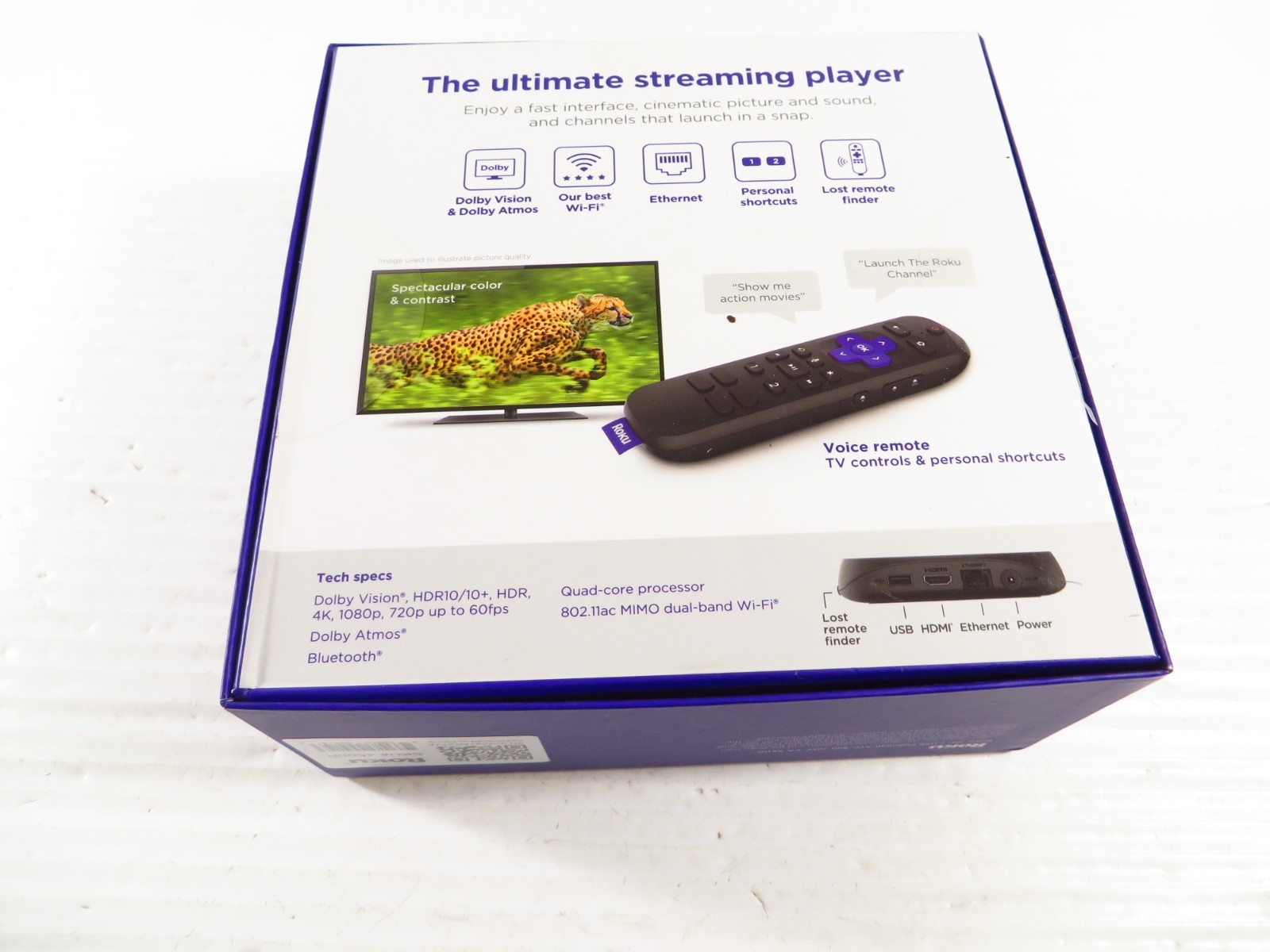 Roku Ultra 4800R 4K HDR Streaming Player, Open Box