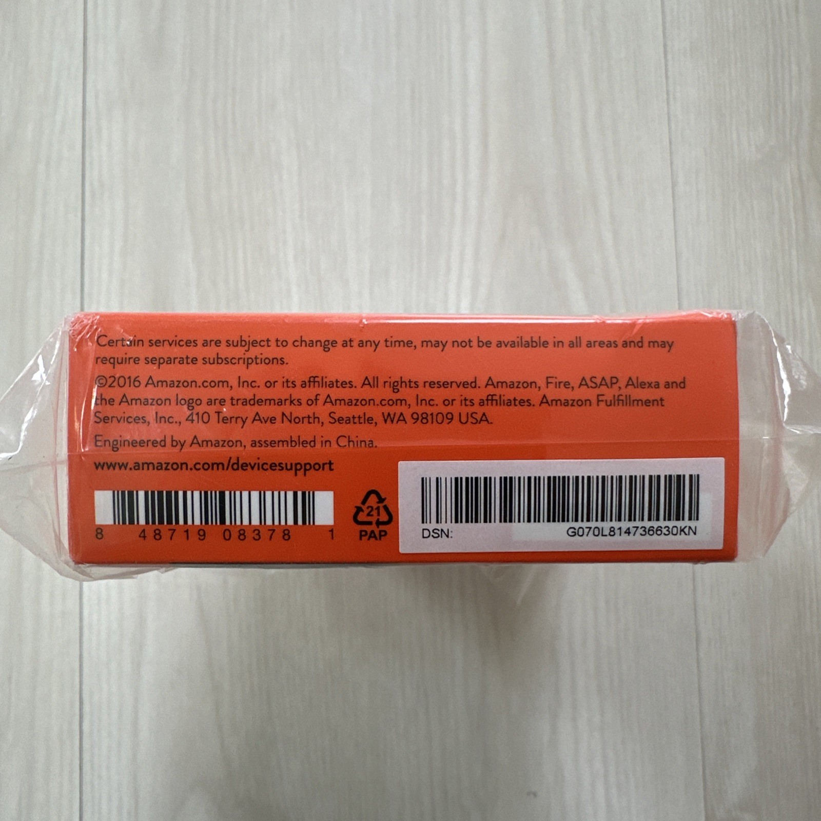 Sealed Amazon Fire TV Stick Gen2 with Alexa Voice Remote