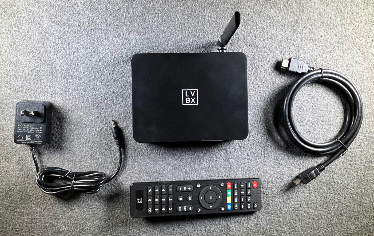 LVBX V12US High-Definition Multimedia Interface remote GIEC Android TV streamer