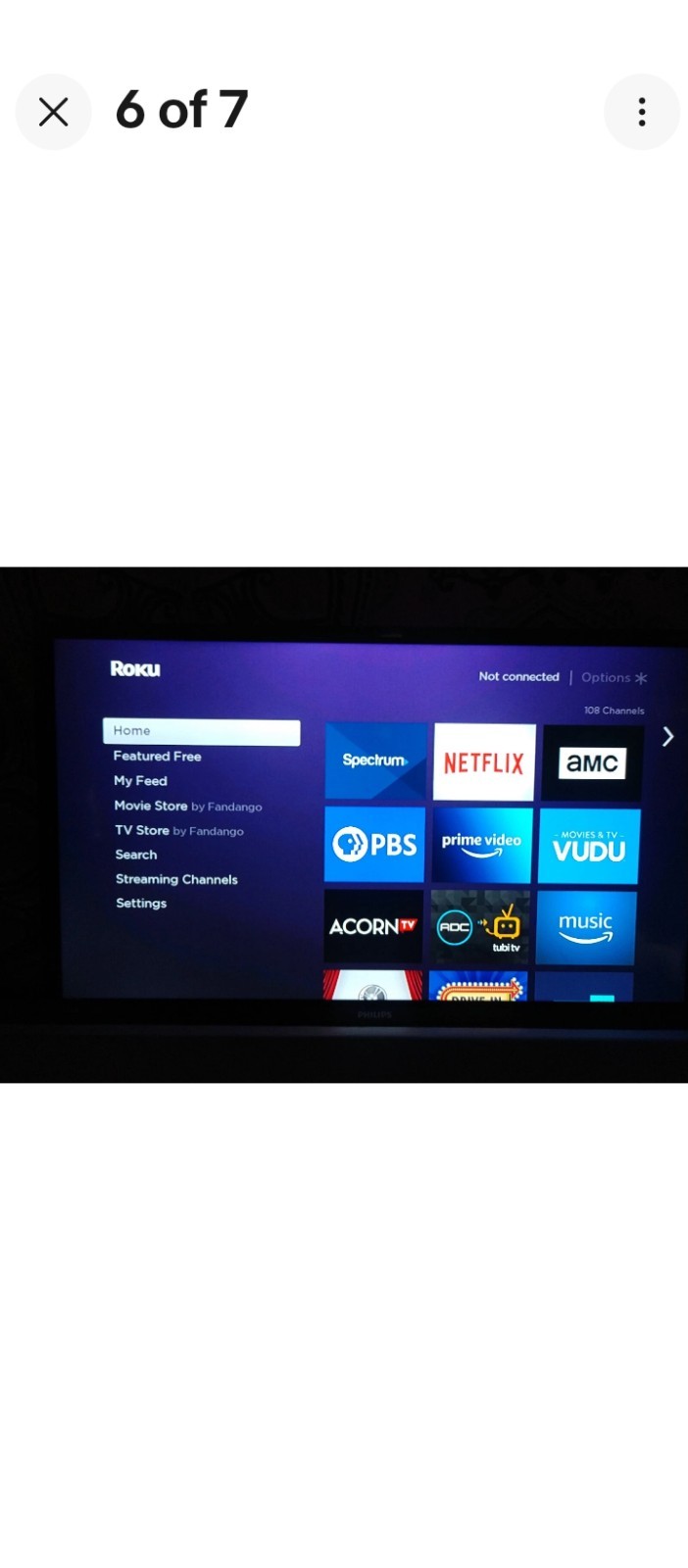 ROKU 2 XD MEDIA STREAMER Model Number: 3050X Complete 2nd Generation Tested