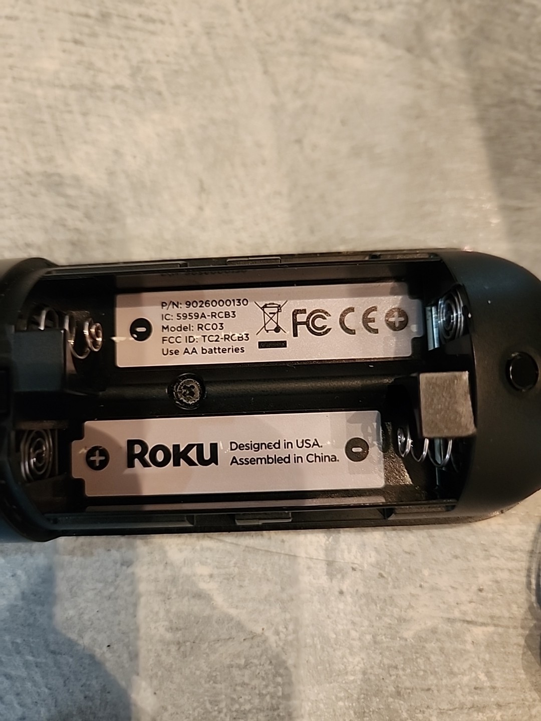 Roku 3 Streaming Media Player Model 4200X with Power Adapter
