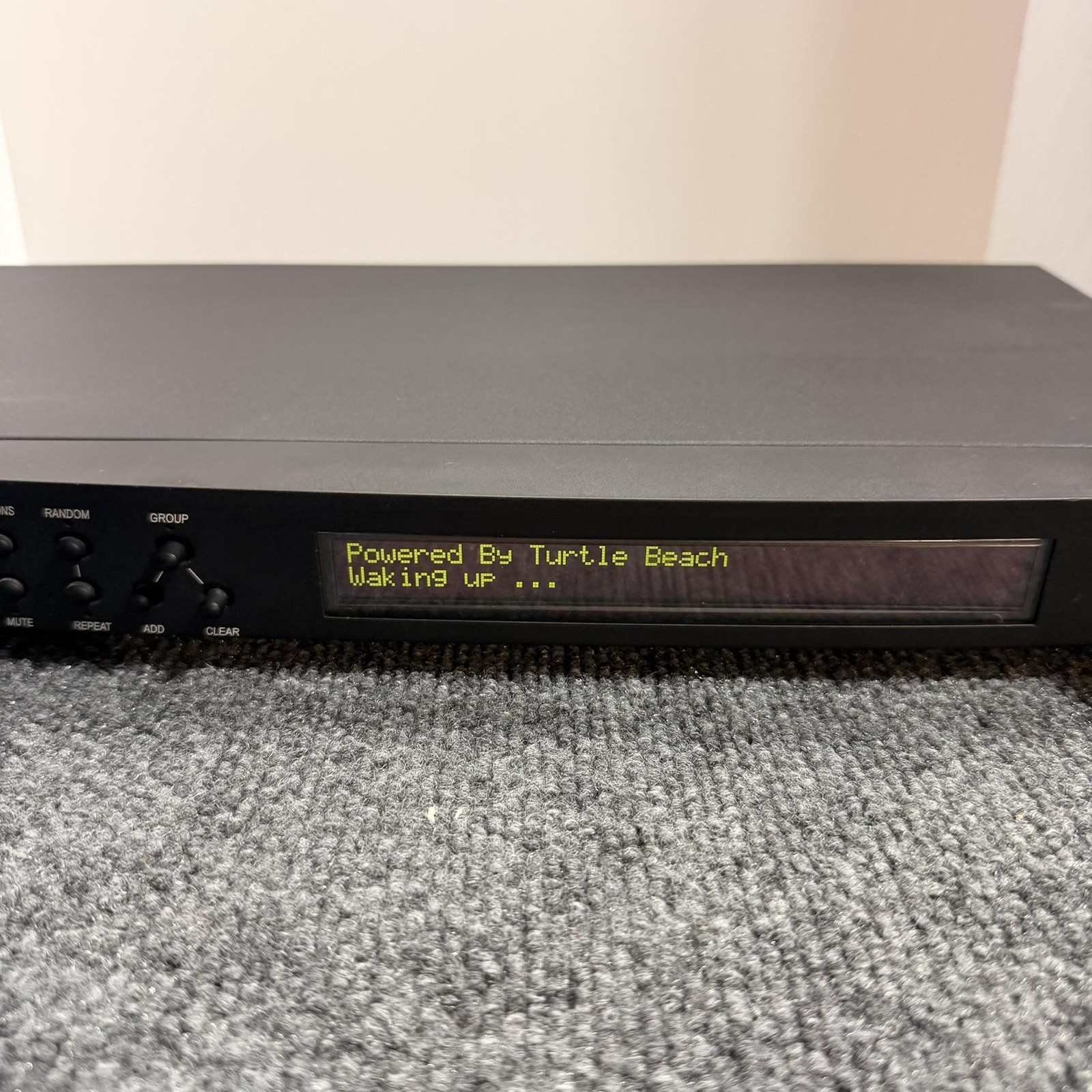 Turtle Beach AudioTron AT-100 Music Player Black Ethernet Network Streaming
