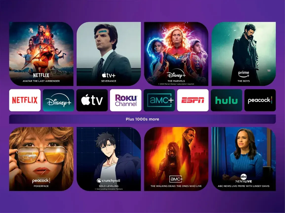 Roku Ultra 4850R 4K Streaming Player (2024) – App Shortcuts May Vary