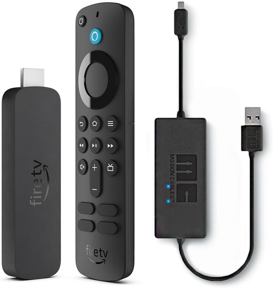 Amazon Fire TV Stick 4K MAX Streaming Device WiFi6 Alexa Voice Remote TV Control