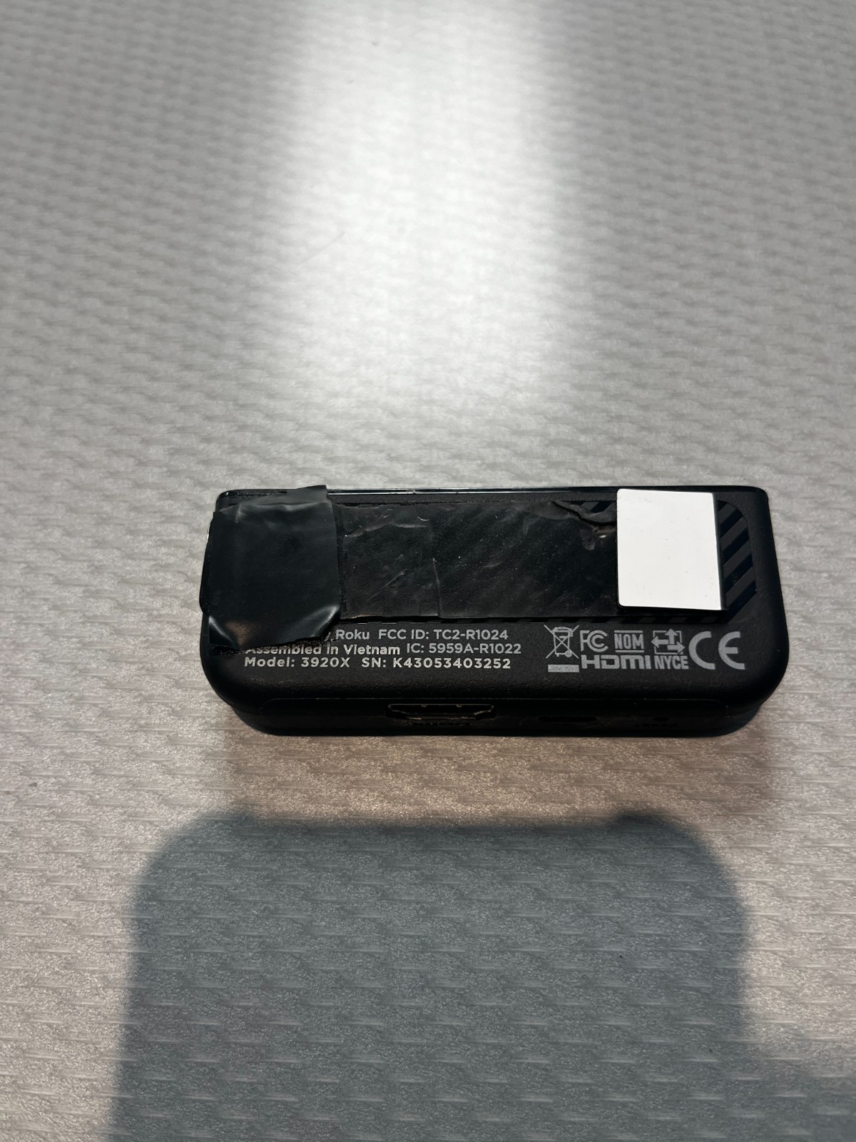 Roku Premiere 3920X 4K Media Streamer Remote Not Included