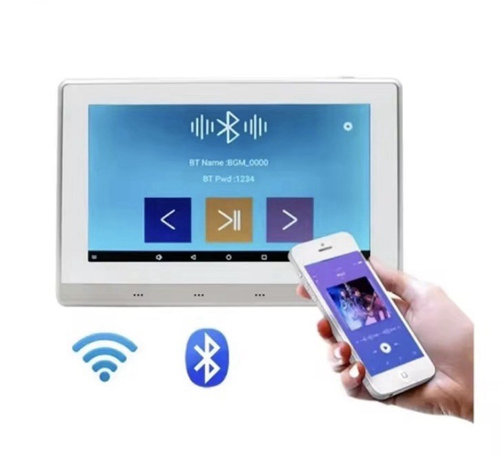 In-Wall Touchscreen Music Amp