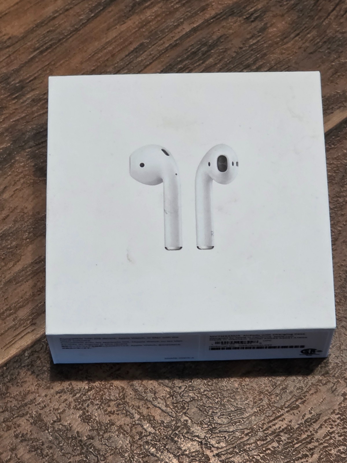 BOX ONLY Apple AirPods 2nd Generation Case Empty No Contents