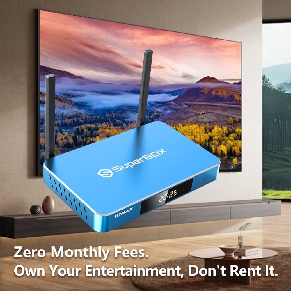 New Superbox S7 Max TV BOX Authorized Seller Quality Is Assured Ship Same Day