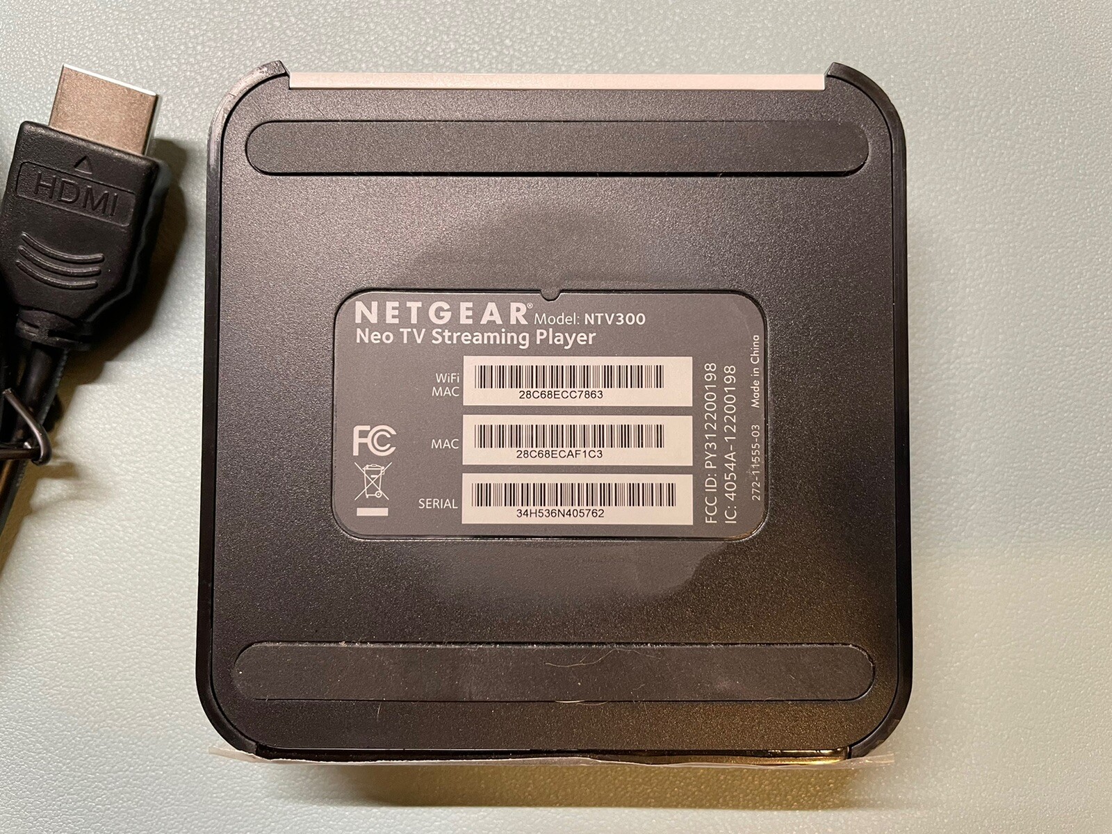 NetGear NTV300 Digital HD Media Streamer