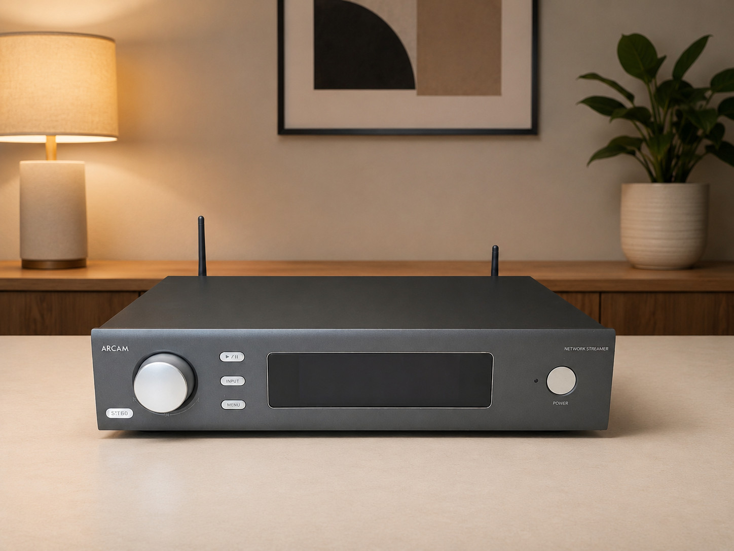 Arcam – ST60 Audiophile Networked Audio Streamer – Black