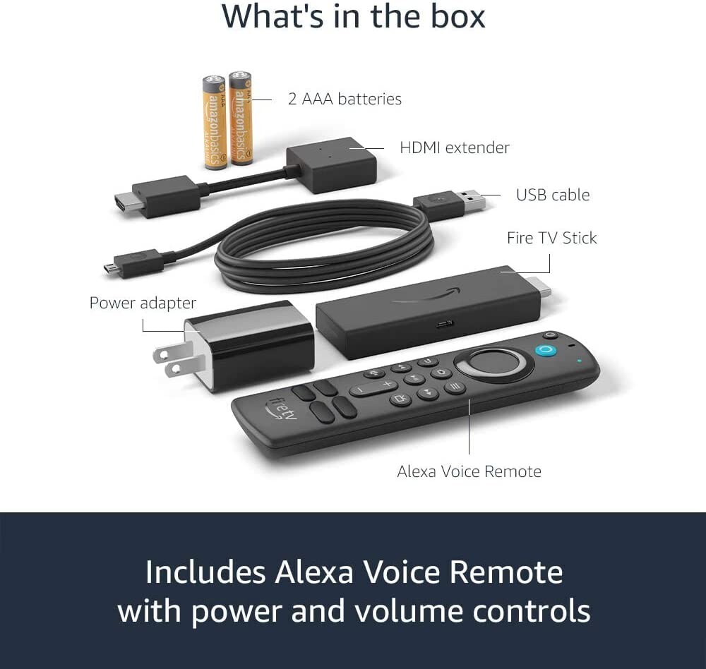 Amazon Fire TV Stick: HD Streaming, Alexa Voice Remote, Free TV, Fast & Sharp