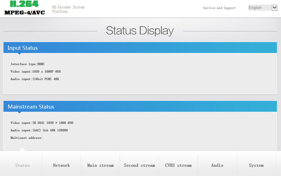 H.264 WIFI HDMI Encoder support UDP HTTP RTSP RTMP for Live Stream Broadcast
