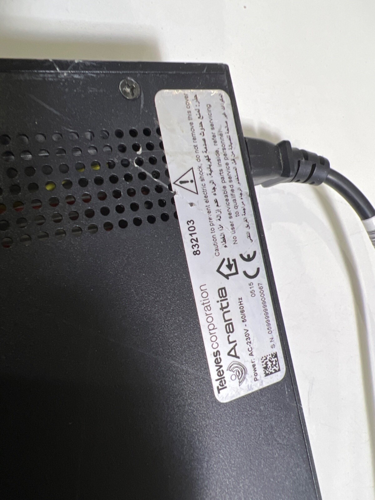 Arantia , Televes corporation 8 in 1 MPEG-4 AVC/H.264 HD Encoder