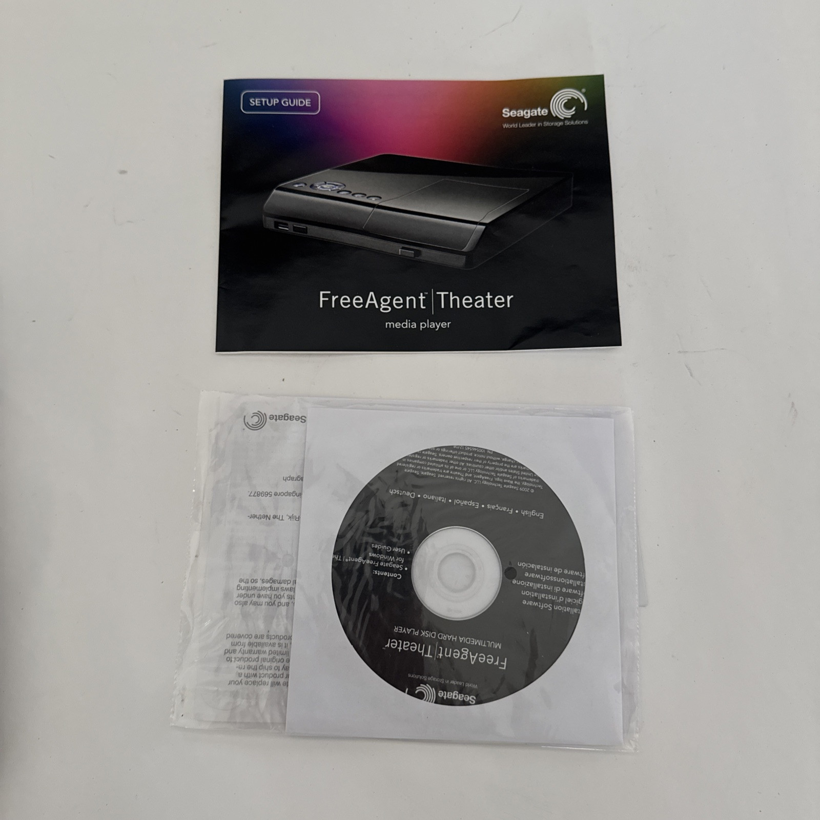 Seagate FreeAgent Theater Media Player STCEM101-RK *Never Used*