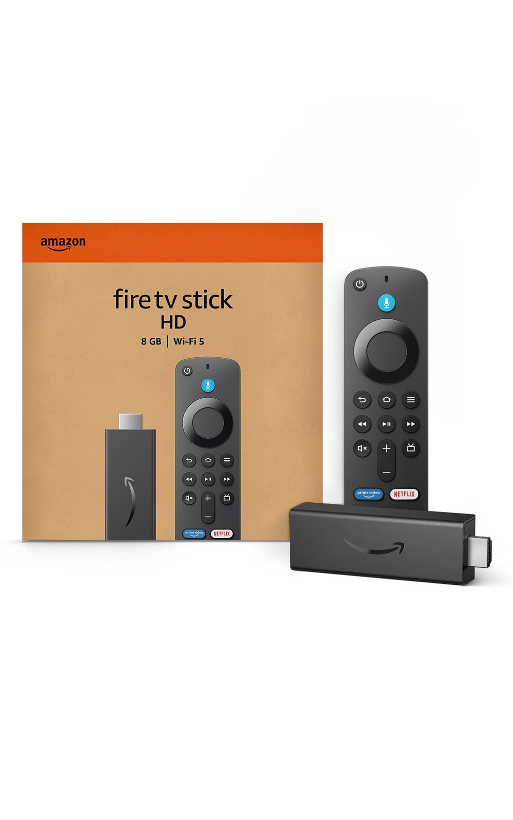 Amazon Fire TV Stick HD (newest model), free and live TV, Alexa Voice…