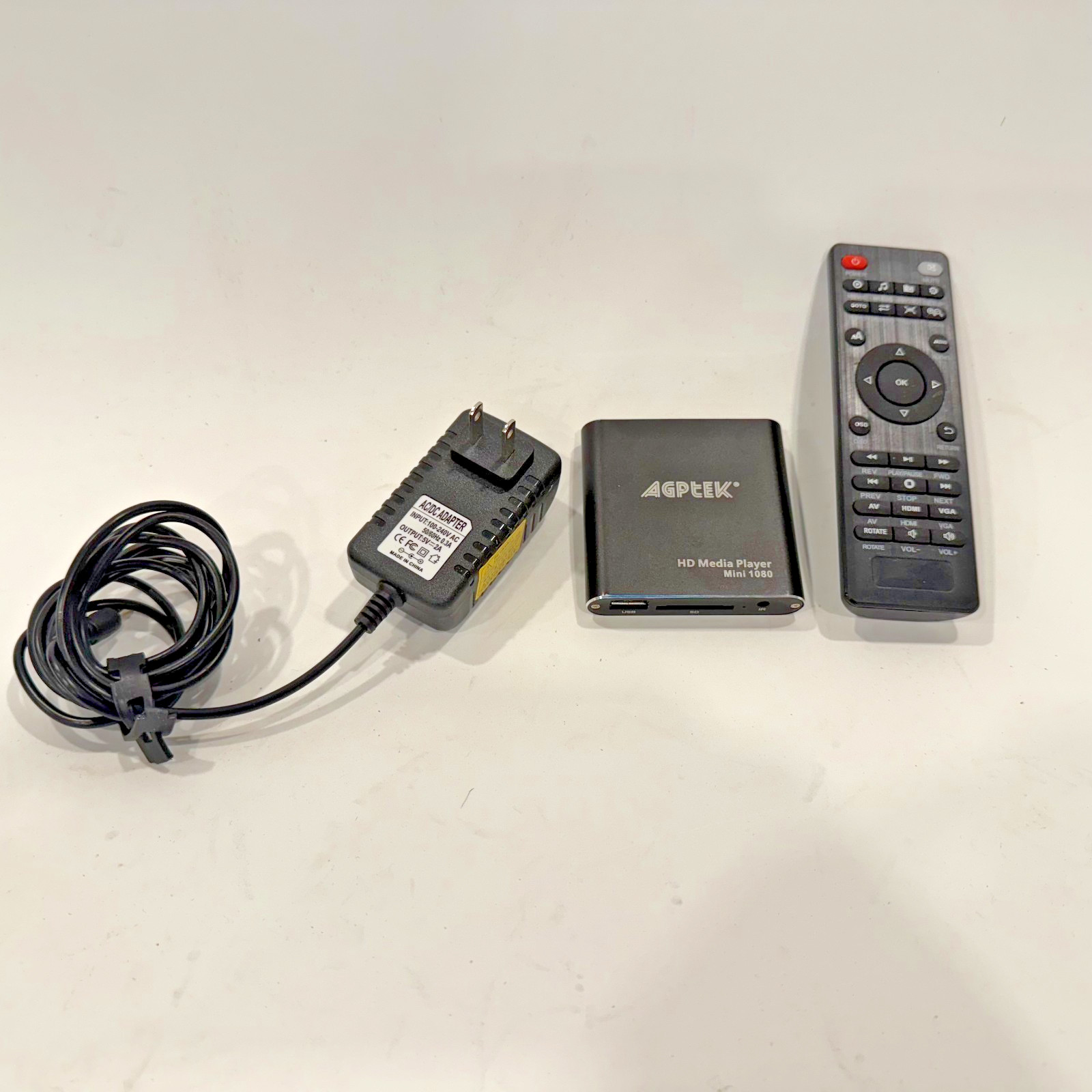 HDMI Media Player, Black Mini 1080p Full-HD Ultra HDMI Digital Media Player