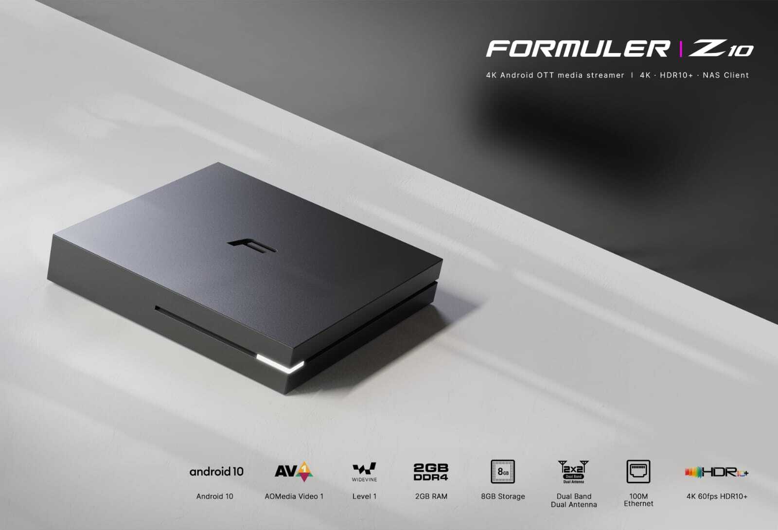 Formuler Z10 Android 10 Dual Band 5G + 2GB RAM / 8GB ROM + Free Remote Case