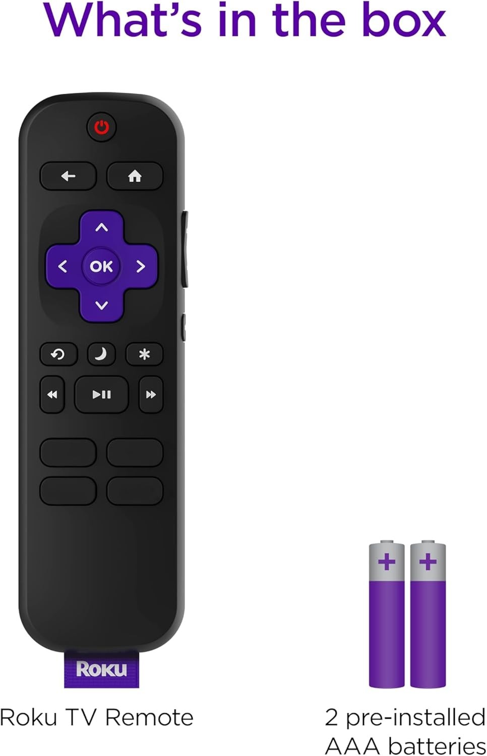 📺 Roku Streaming Stick 2025 HD w/ Voice Remote Streaming Device NEW ONLY REMOTE