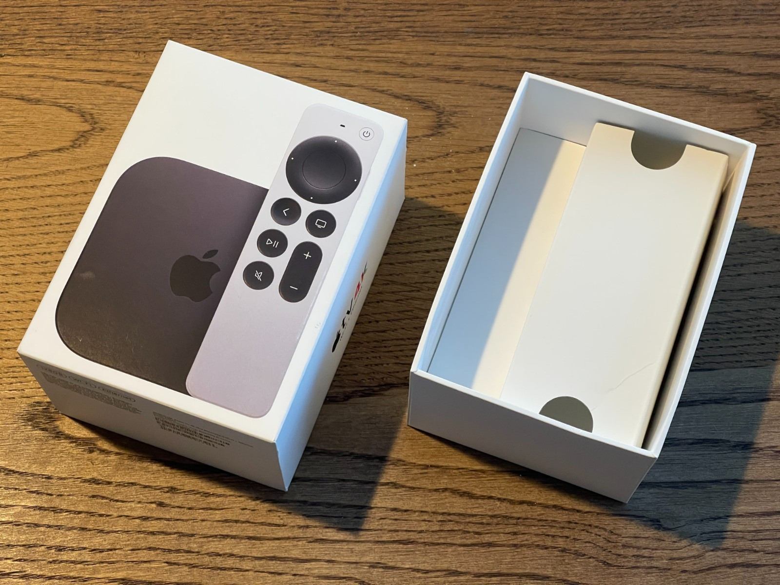 BOX ONLY Apple TV 4K Media Streamer EMPTY Box Only