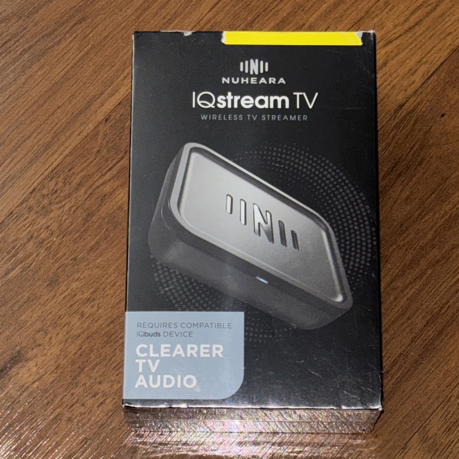 Nuheara IQ Stream TV Wireless Audio Streamer For IQ Buds Personal Volume Control