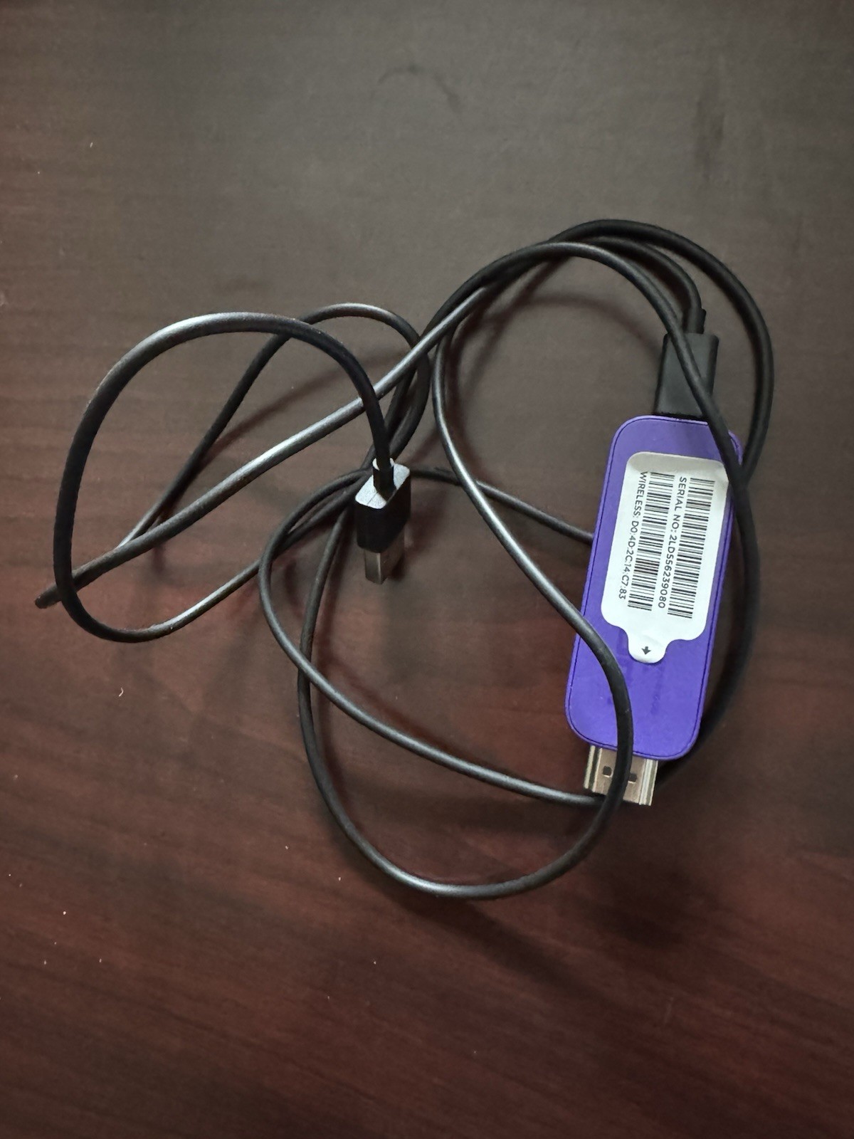 Roku 3500X Streaming Stick HDMI Media Player + Charging Cable