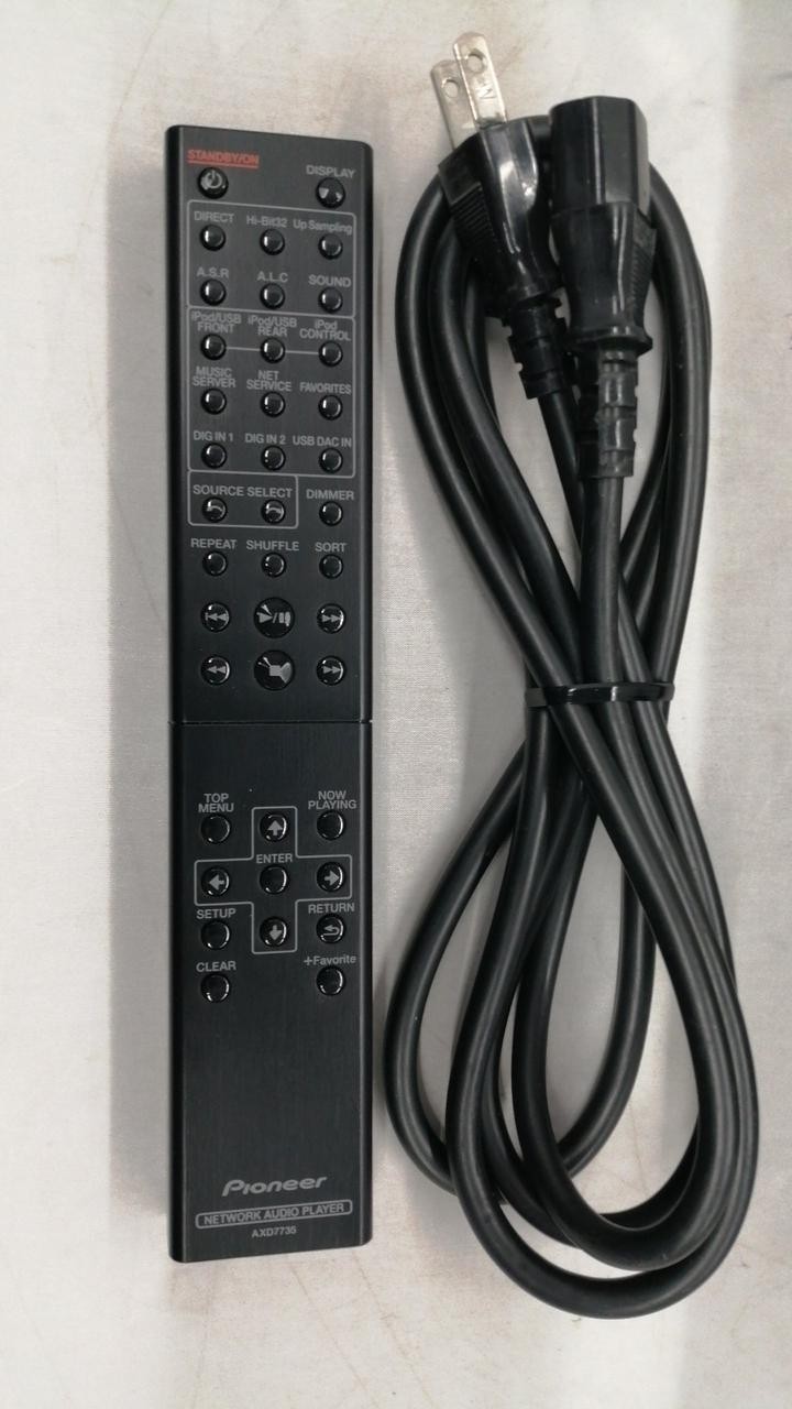 PIONEER N-70A Network Audio Player High Res Streamer Tested From Japan OM04 12.0