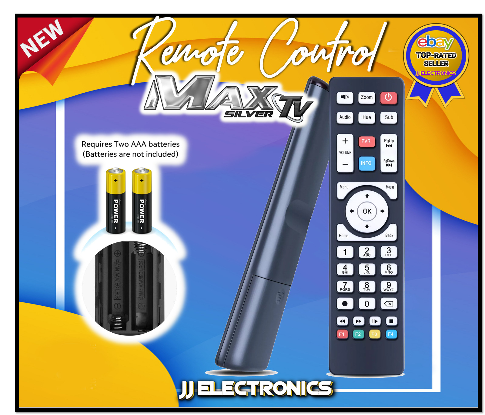 Remote Control EXCLUSIVE for MaxTV Silver and MaxTV Silver Plus