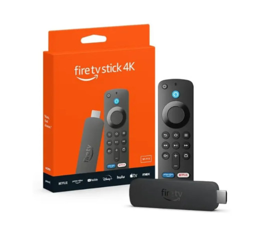 Amazon Fire TV Stick 4K (2nd Generation) Media Streamer with Alexa
