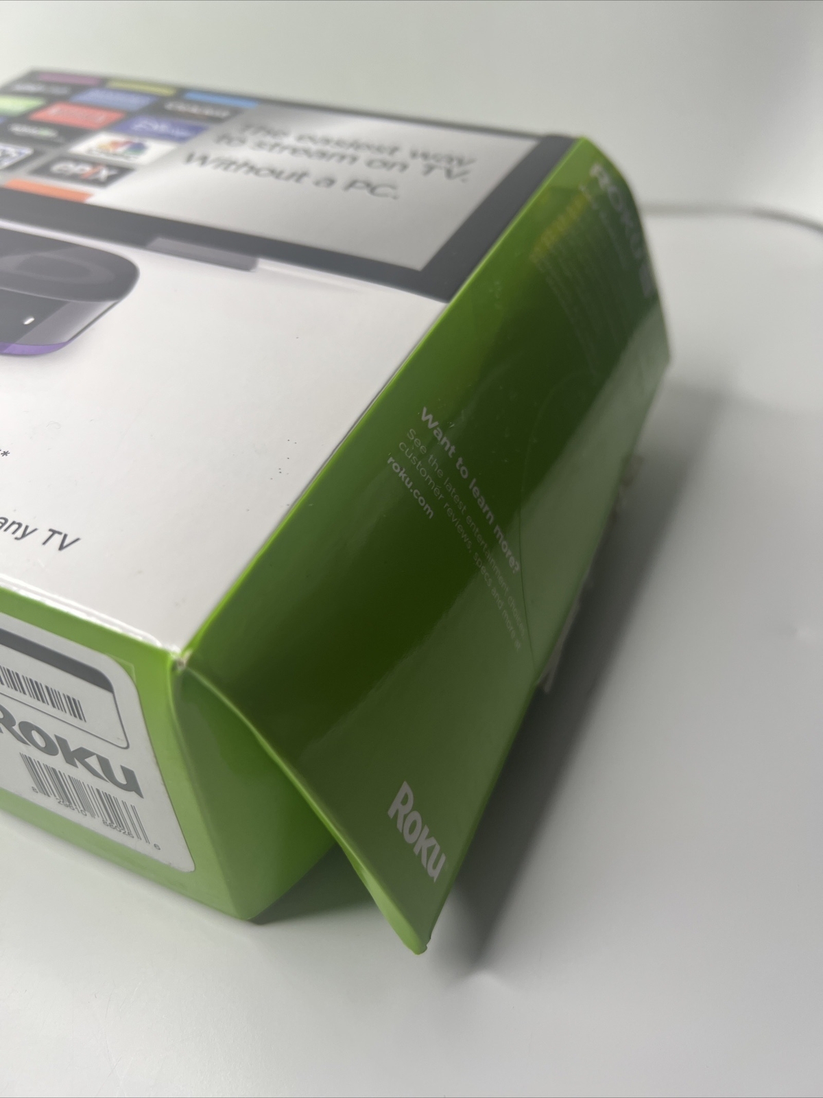 Roku HD (2nd Generation) Media Streamer 2500R – Black NEW Open Box
