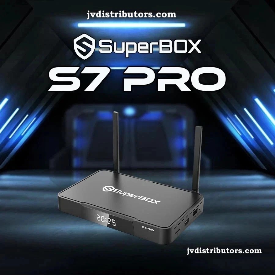 NEW 2026 SUPERBOX S7 PRO – No Fees – Authorized Distributor – Fast Shipping