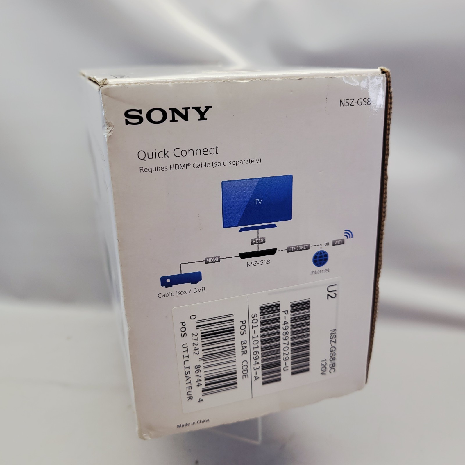 Sony NSZGS8 Internet Player with Google TV New in Box