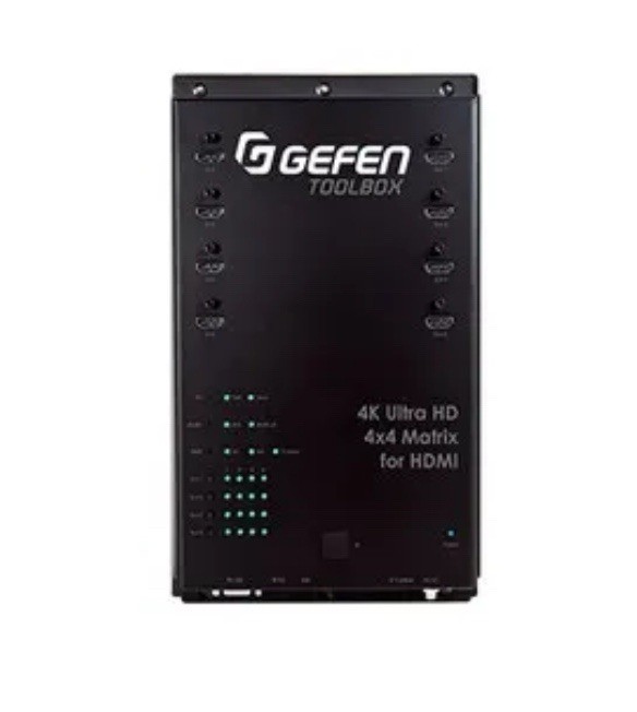 Gefen Toolbox 4k Ultra HD 4×4 Matrix For HDMI GTB-HD4K2K-444-CO BLK