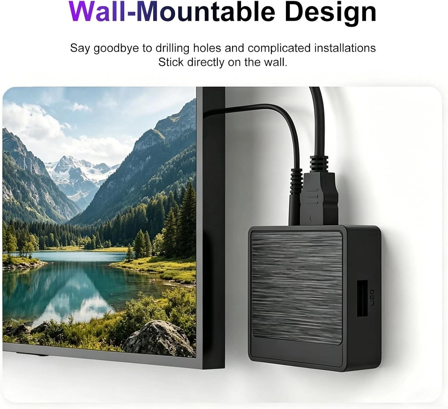 High-Performance Lemon Mini Android TV Box 12.0 – 4K Resolution & Voice Control