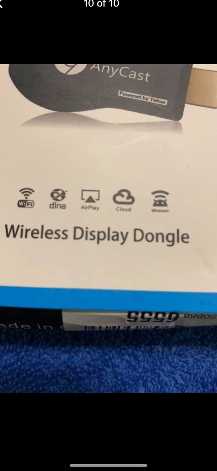 M9 Plus Wireless WiFi Display Dongle Screen Mirror Dongle 1080P Digital Av HDMI