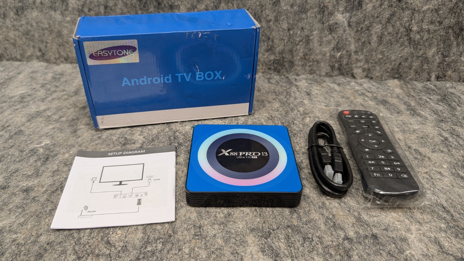 X88 PRO 13 Android 13.0 TV Box 4GB RAM 64GB ROM with WiFi 6 8K 6K 4K 🔥New🔥