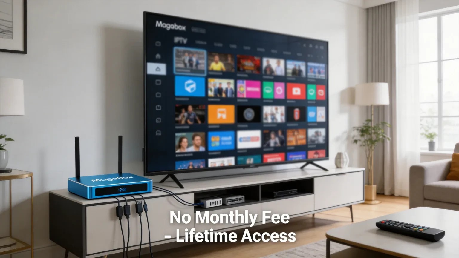 New 2026 Magabox MG5 MAX Media Player 8K UHD 4GB RAM 128G WiFi 6 Voice Remote
