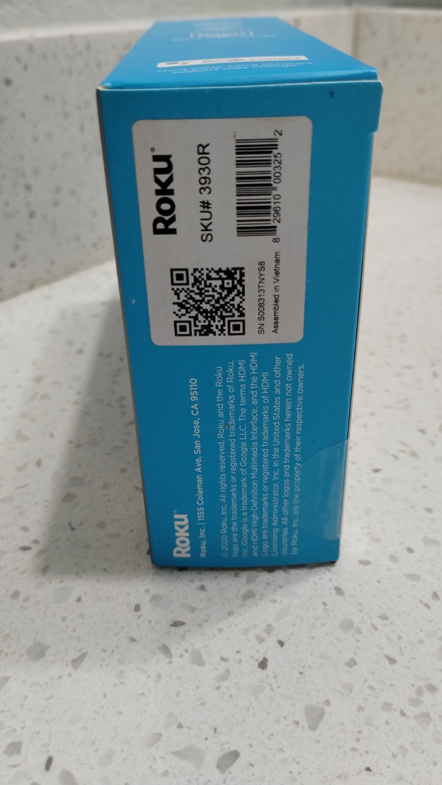 NEW Roku 3930R Express HD Streaming Media Player – Black Brand New In Package