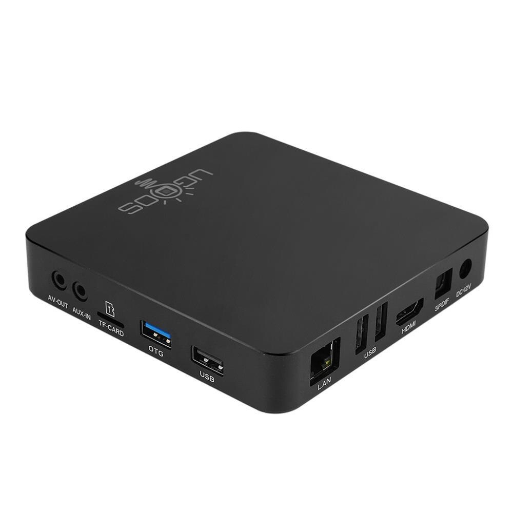 UGOOS AM6B Plus TV BOX Amlogic S922X-J Android 9.0 4G 32G WiFi6 1000M 4K TV Box