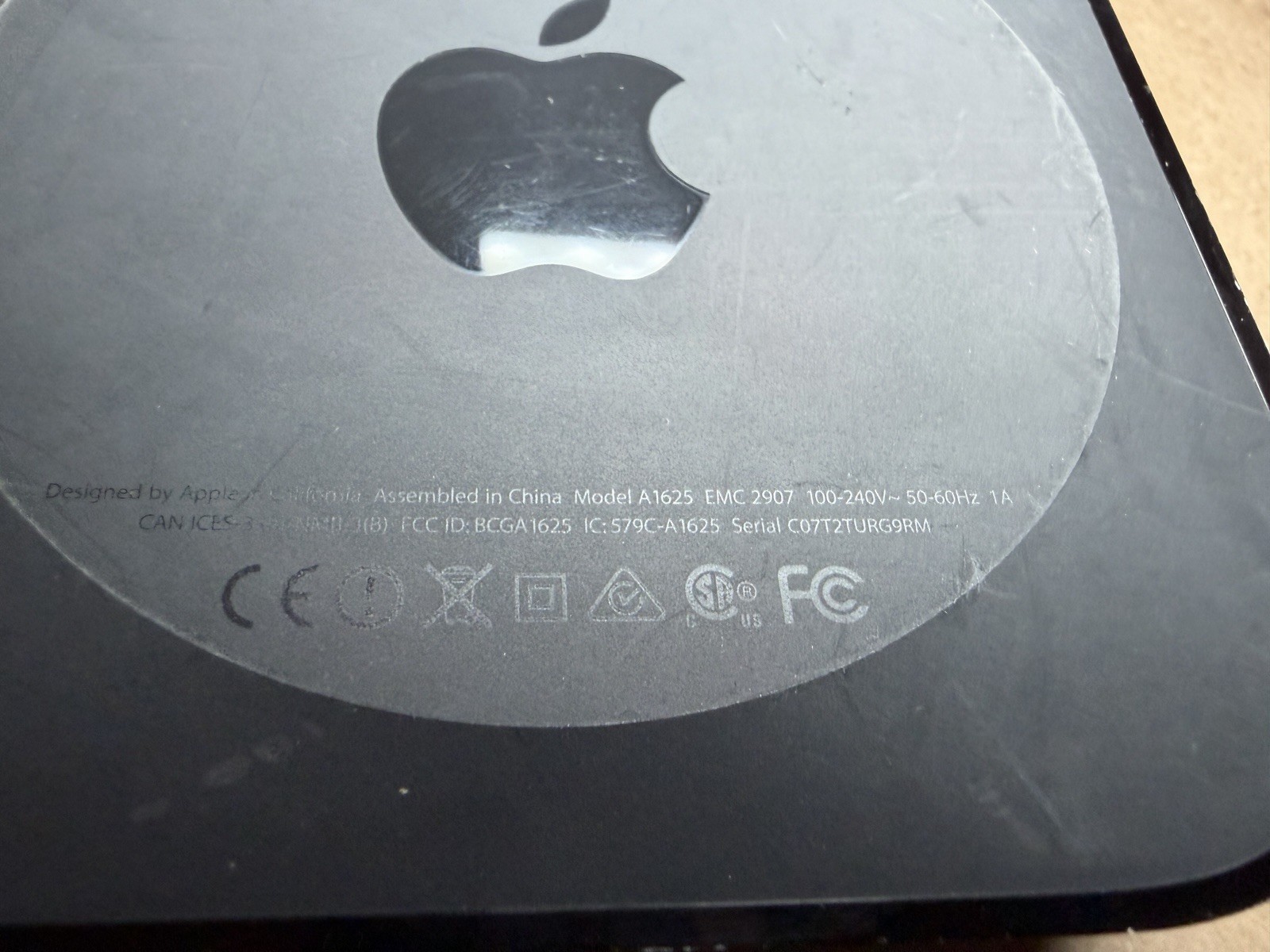 Apple TV Model A1625 32GB 4th Gen HD Media Streamer Unit Only | Tested Reset