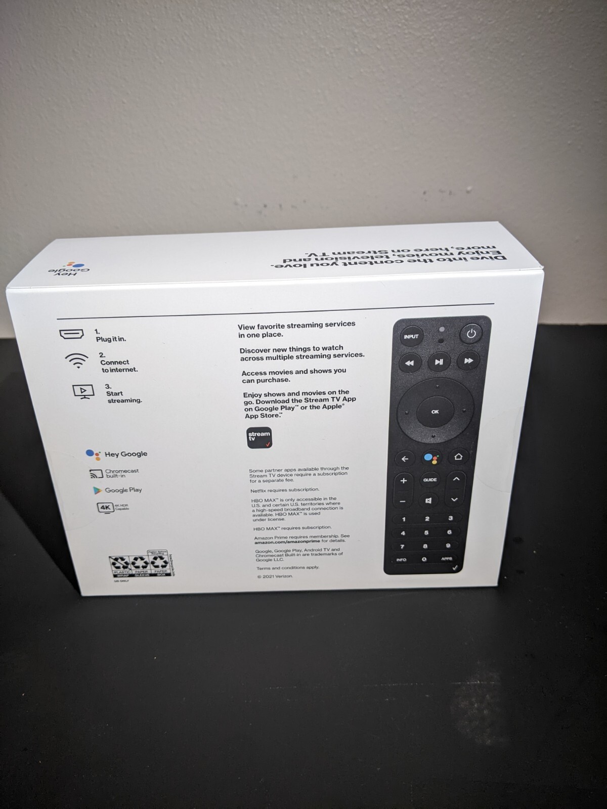 Verizon Stream TV (ASK-STI6220) 4K NEW IN BOX – SEALED