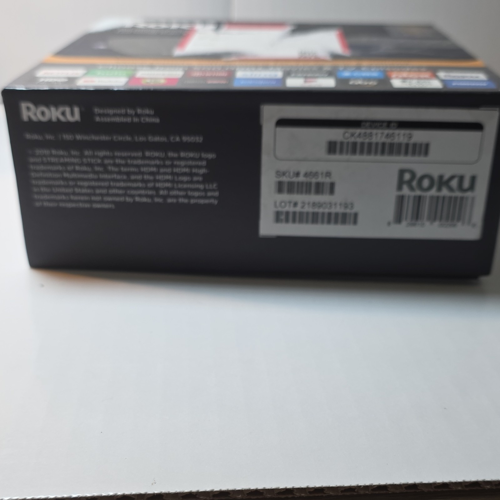 Roku Ultra 4K Media Streamer Box Wi-Fi HDMI Black with Remote