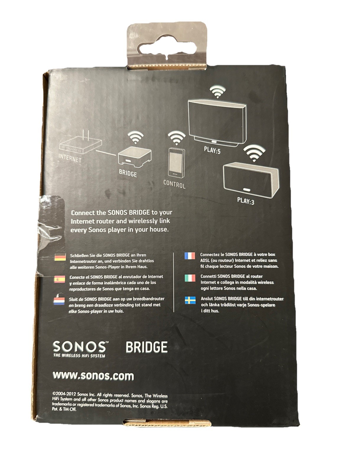NEW SONOS BRIDGE V4.0 Wifi Wireless Sealed Box