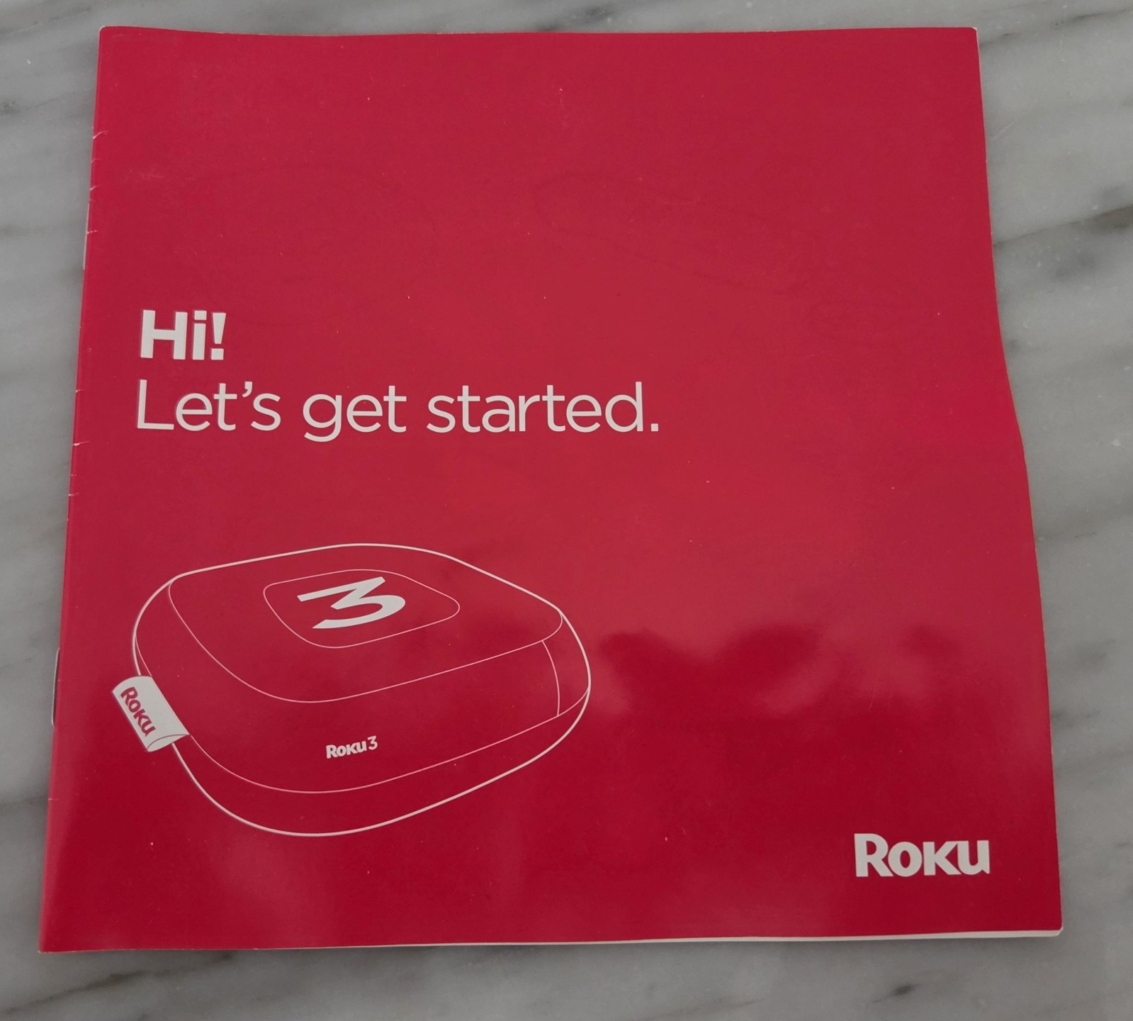 Roku 3 Media Player 4200X HD Dual-Band Wi-Fi Ethernet Power Cable + Remote