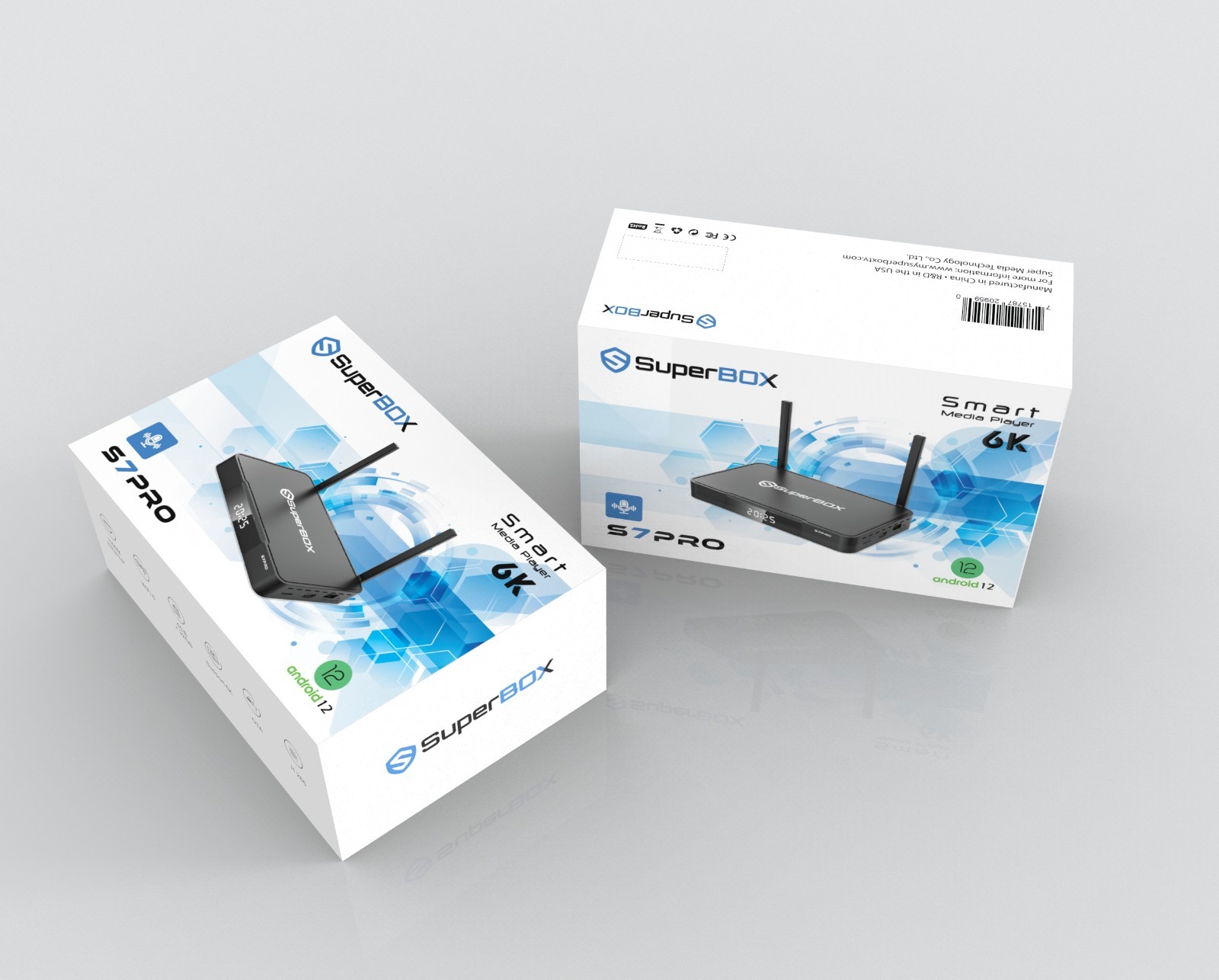 NEW, Sealed SuperBox S7 Pro, Authorized Sales, No Monthly Fees! FAST FREE SHIP!
