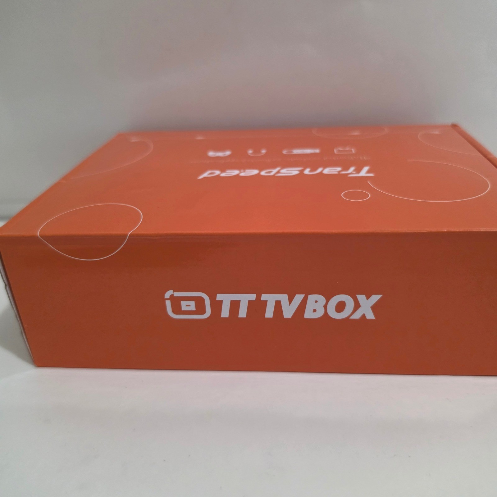Transpeed Android 12 TV Box 8K UHD HDR10 3D BT5.0 Streaming Media And Keyboard