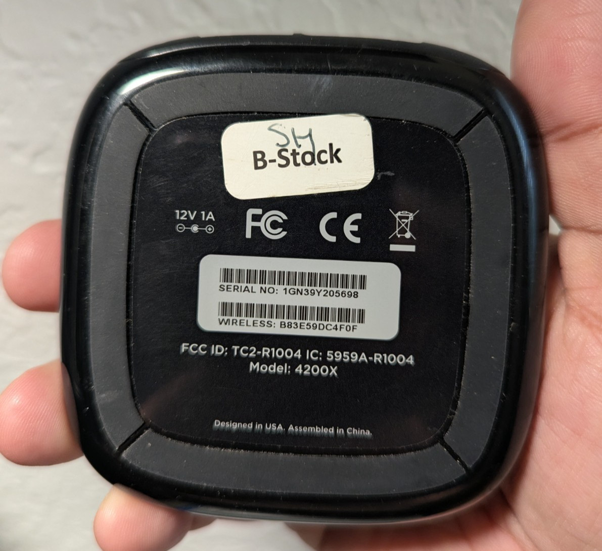 Roku 3 4200X HD Media Streamer Streaming Player HDMI Ethernet Tested Works