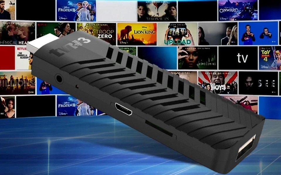 TV Android Stick TVR3-S 4K Video Wifi 2.4G