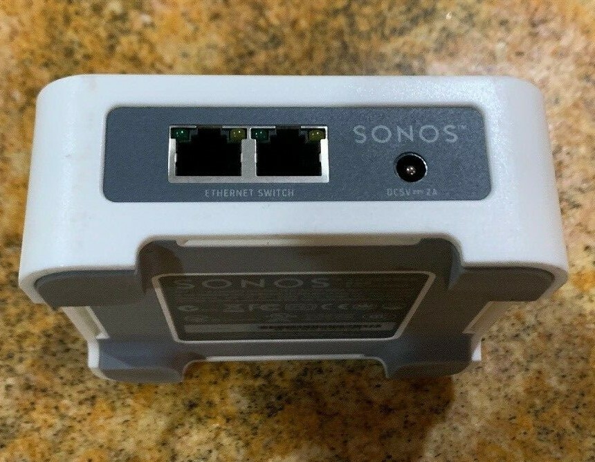 Sonos Bridge BRIDGE (White) Wireless Network for Sonos NO AC Adapter