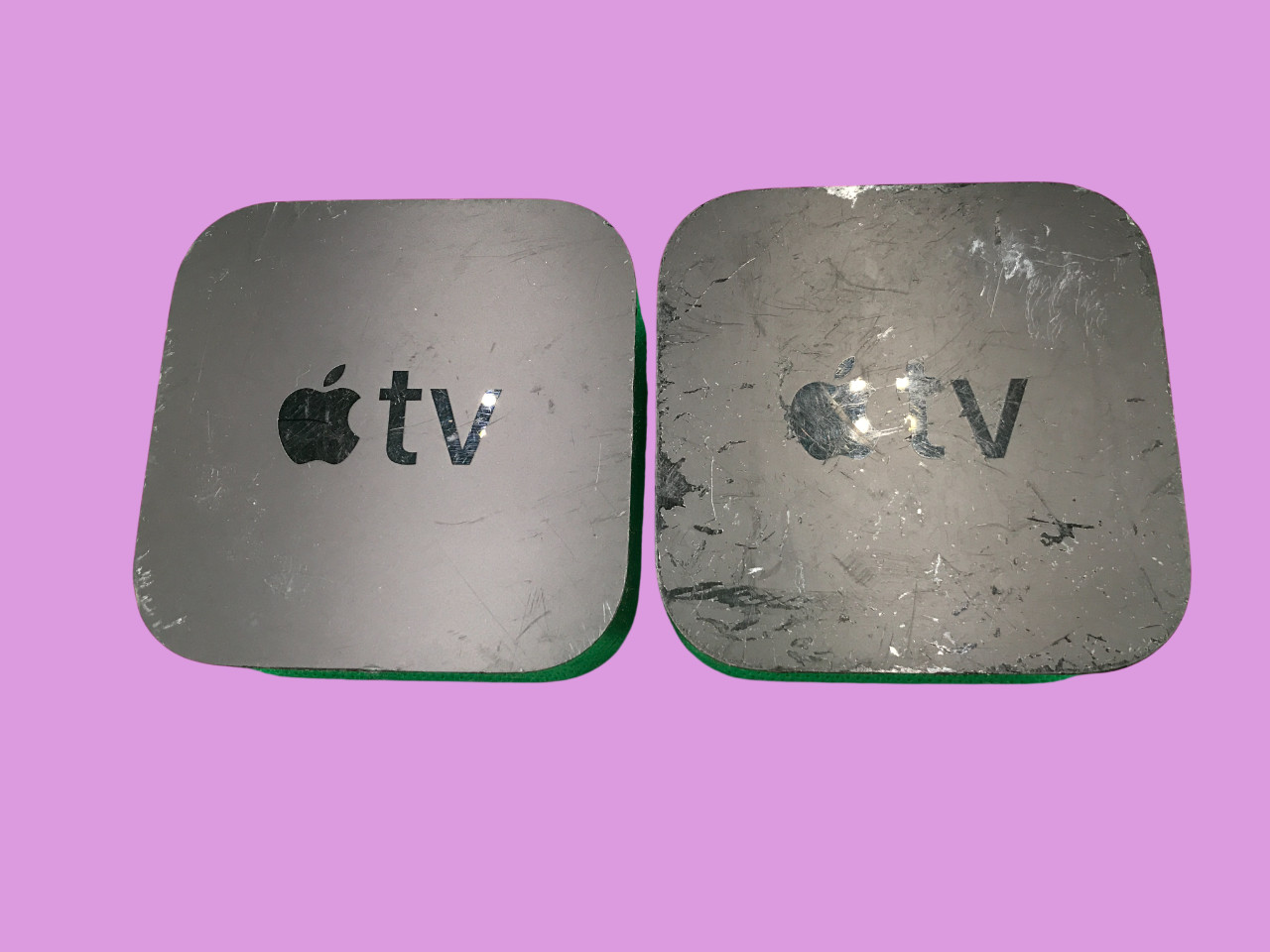 2x Apple TV HD 4th Gen A1625 Media Streaming Player Bundle Parts Faulty parts